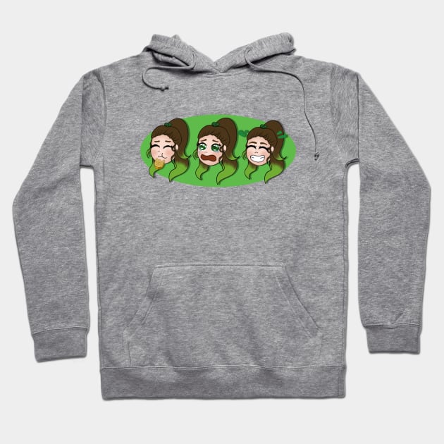 The Holy Trio of Emotions Hoodie by HollyCrossing